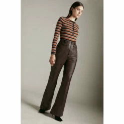 Cheapest ❤️ KarenMillen Long Sleeve Nautical Zip Front Knit Top For Female 👍 -Karen Millen Sales unnamed file 5598