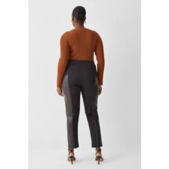 Best reviews of 😉 KarenMillen Plus Size Ponte & Pu Jodhpur Leggings For Female ✔️ -Karen Millen Sales unnamed file 5607