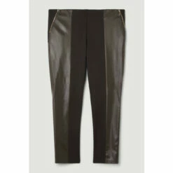 Best reviews of 😉 KarenMillen Plus Size Ponte & Pu Jodhpur Leggings For Female ✔️ -Karen Millen Sales unnamed file 5608