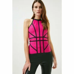 Cheap ๐ KarenMillen Bandage Knit Contrast Halter Top For Female ๐ 13 Cheap ๐ KarenMillen Bandage Knit Contrast Halter Top For Female ๐ -Karen Millen Sales unnamed file 5616