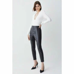 Cheap ⌛ KarenMillen High Waisted All Over Pu Leggings For Female ❤️ -Karen Millen Sales unnamed file 5703