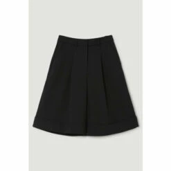 Cheapest 🥰 KarenMillen Tall Compact Stretch Turn Up Hem Tailored Walking Shorts For Female 🔥 -Karen Millen Sales unnamed file 5743