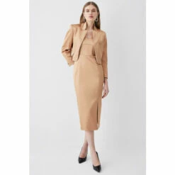 Best reviews of 🛒 KarenMillen Italian Structured Satin Notch Neck Tailored Jacket For Female 👍 -Karen Millen Sales unnamed file 5750