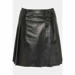 Best deal ✨ KarenMillen Leather Pleated Buckle Kilt 👗 Skirt For Female 😀 12 Best deal ✨ KarenMillen Leather Pleated Buckle Kilt 👗 Skirt For Female 😀 -Karen Millen Sales unnamed file 5811