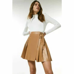 Best deal ✨ KarenMillen Leather Pleated Buckle Kilt 👗 Skirt For Female 😀 15 Best deal ✨ KarenMillen Leather Pleated Buckle Kilt 👗 Skirt For Female 😀 -Karen Millen Sales unnamed file 5814