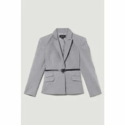 Coupon ๐งจ KarenMillen Strong Shoulder Tailored Belted Single Breasted Jacket For Female ๐ 9 Coupon ๐งจ KarenMillen Strong Shoulder Tailored Belted Single Breasted Jacket For Female ๐ -Karen Millen Sales unnamed file 5865