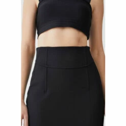 Brand new 💯 KarenMillen Compact Stretch Corset Seamed Midiaxi 👗 Skirt For Female 👏 -Karen Millen Sales unnamed file 6032