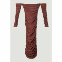 Wholesale 🎉 KarenMillen Tall Gathered Slinky Bardot Maxi 👗 Dress For Female 🧨 -Karen Millen Sales unnamed file 6086