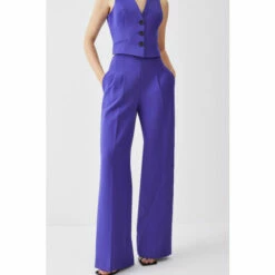 Wholesale 🌟 KarenMillen Petite Clean Tailored Darted Wide Leg Trouser For Female ❤️ 12 Wholesale 🌟 KarenMillen Petite Clean Tailored Darted Wide Leg Trouser For Female ❤️ -Karen Millen Sales unnamed file 6112