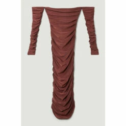 Discount 😀 KarenMillen Petite Gathered Slinky Bardot Maxi 👗 Dress For Female 🥰 -Karen Millen Sales unnamed file 6154