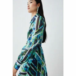 Cheap ✨ KarenMillen Patchwork Floral Organdie Mini 👗 Dress For Female 🌟 -Karen Millen Sales unnamed file 6237