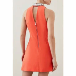 Cheap ✨ KarenMillen Petite Crystal Embellished Woven Mini 👗 Dress For Female ❤️ -Karen Millen Sales unnamed file 641
