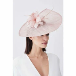 Brand new 🎁 KarenMillen Feather & Quill Disc Fascinator For Female 🎁 -Karen Millen Sales unnamed file 669