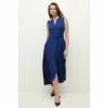Best reviews of 🔥 KarenMillen Compact Stretch Viscose Waterfall Midi 👗 Dress For Female 👍