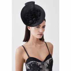 Brand new ✨ KarenMillen Asymmetric Flower & Feather Fascinator For Female 🤩