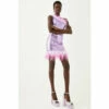 Coupon 🔔 KarenMillen Sequin And Feather One Shoulder Mini 👗 Dress For Female 👍