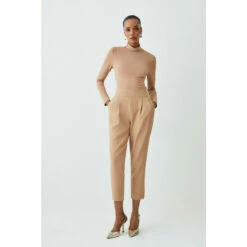 Promo 🌟 KarenMillen Compact Stretch Slim Leg Trouser For Female ⭐ -Karen Millen Sales unnamed file 925