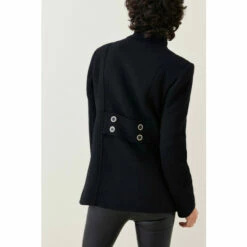 Brand new 🥰 KarenMillen Italian Wool Mix Double Breasted Short Formal 🧥 Coat For Female 😍 -Karen Millen Sales unnamed file 929