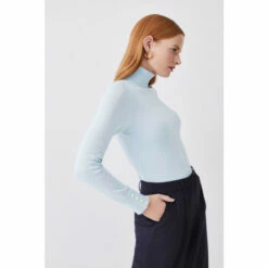 Wholesale ❤️ KarenMillen Viscose Blend Knitted Roll Neck Jumper For Female 🌟 -Karen Millen Sales unnamed file 98